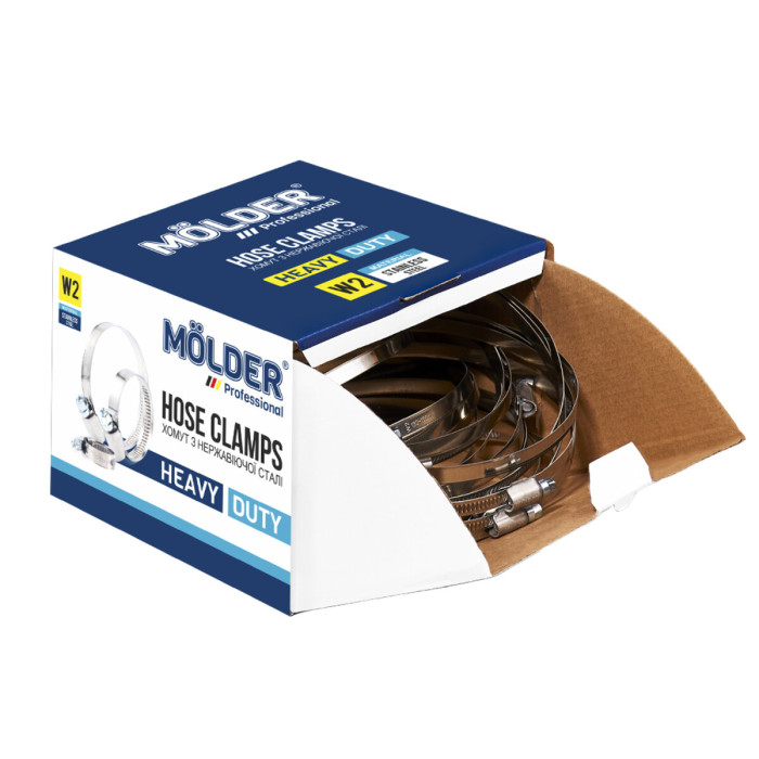 Хомути Molder 130-150/W2, 9мм, 100шт