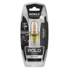 Ароматизатор повітря в блістері Nowax Polo Deluxe - Silver 7мл