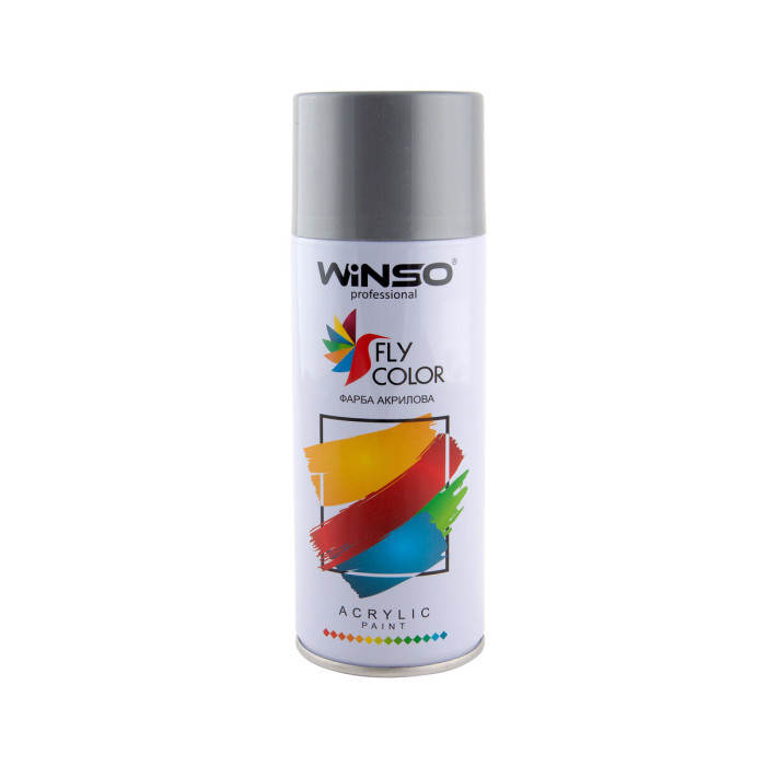 Фарба акрилова Winso Spray Срібно-сірий 450мл