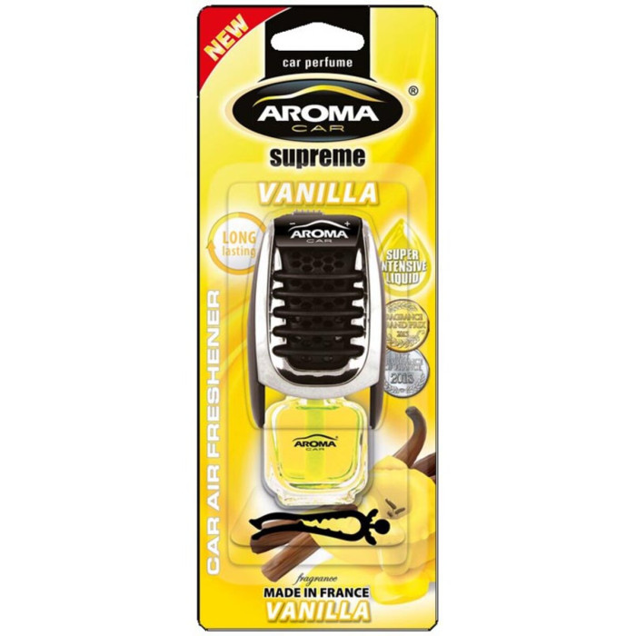 Ароматизатор Aroma Car Supreme Slim Vanilla рідкий 7мл