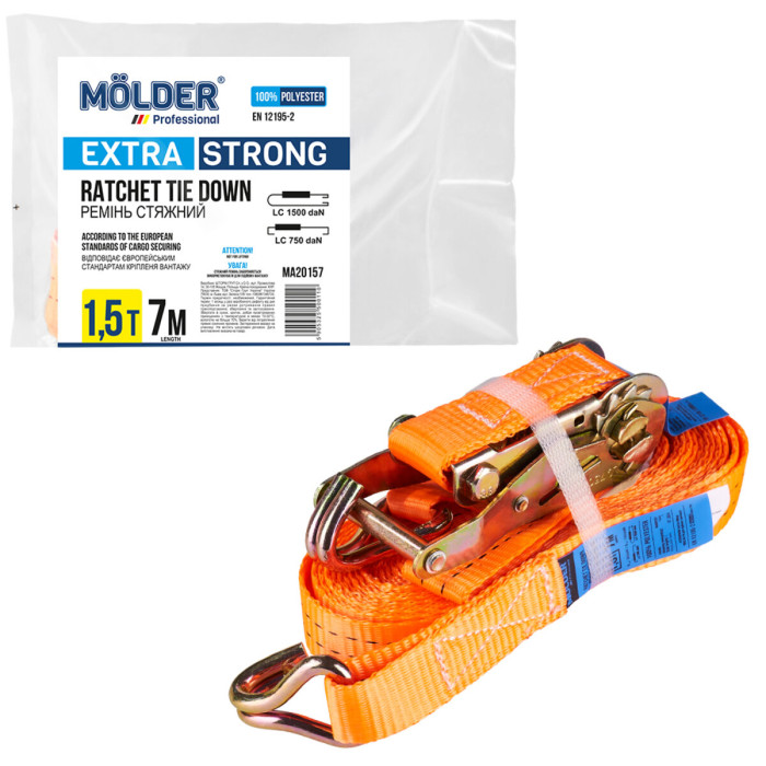 Стяжний ремінь Molder 1,5т, 7м