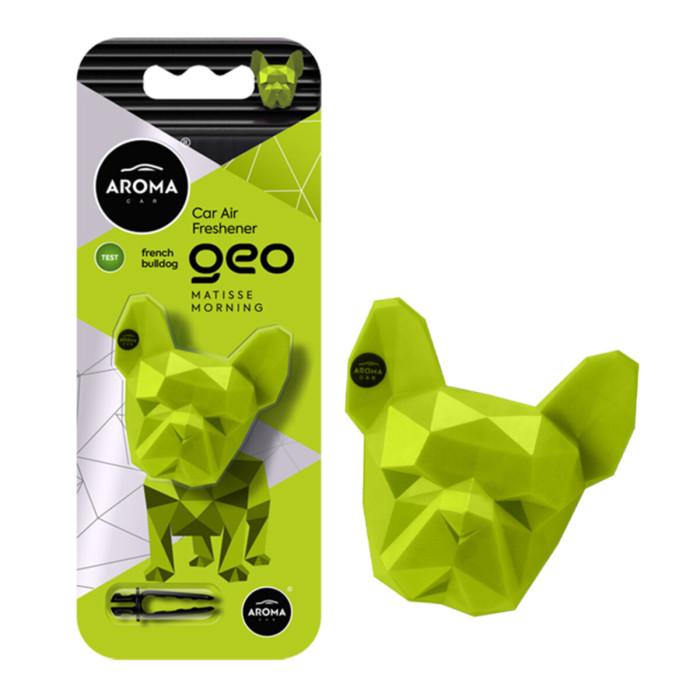 Ароматизатор Aroma Car Geo Dog - Green Matisse Morning сухий