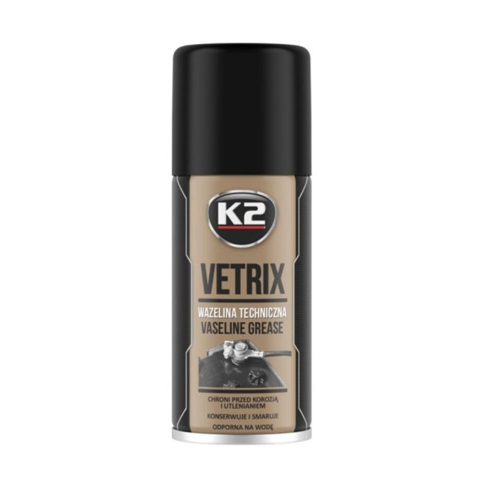 Змазка багатофункціональна K2 Bond Vetrix Vaseline рідка синтетична біла аерозоль 140мл