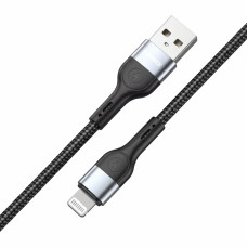 Кабель Winso Pro USB to Lightning TPE+плетіння 1м чорний