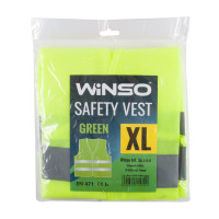 Жилет сигнальний Winso зелений XL