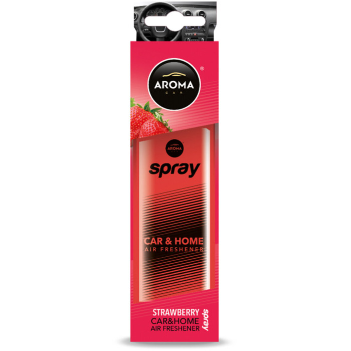Ароматизатор Aroma Car Spray Fruits Strawberry, 50ml для салону авто