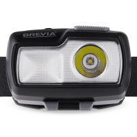 Ліхтар налобний Brevia 470Lm, 4 режими, 2xAA, IP64