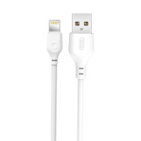 Кабель XO USB to Lightning 2,1А 1м білий