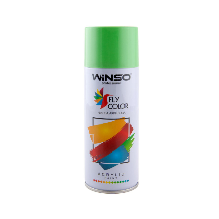 Фарба акрилова Winso Spray Салатово-зелений 450мл