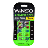 Набір запобіжників Winso Mini Low Profile низькопрофільні, 10шт