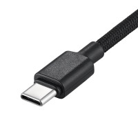 Повербанк (Power Bank) Brevia ePower 10000mAh 22,5W SuperSlim LCD чорний металік + кабель