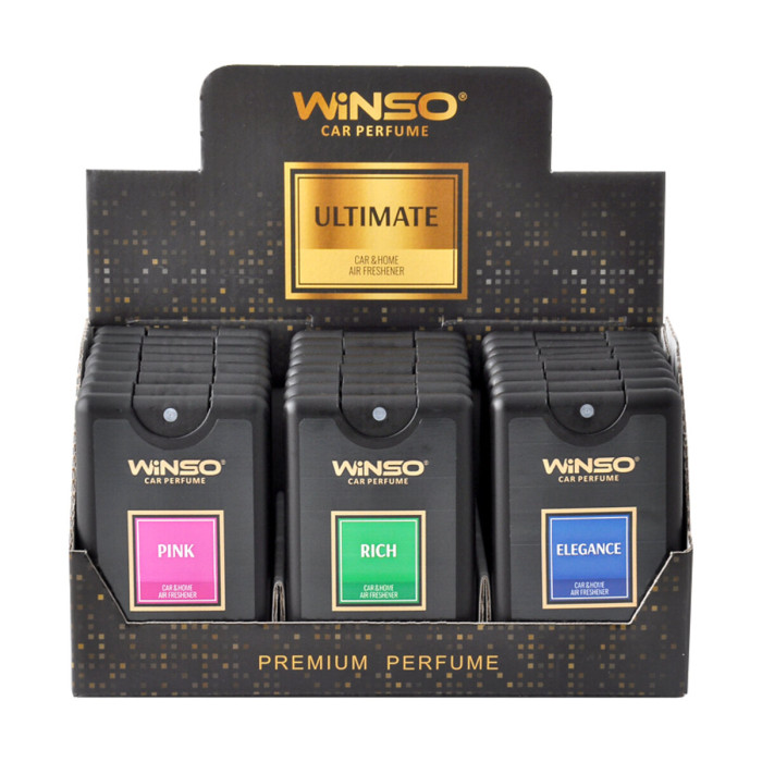 Освіжувач повітря Winso Ultimate Slim Sprey спрей 18мл MIX