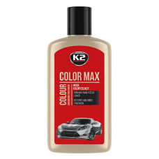 Поліроль для кузова K2 Color Max восковий червоний 250мл
