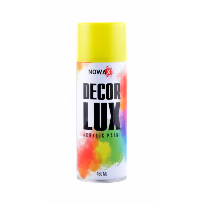 Фарба акрилова Nowax Spray Жовтий 450мл