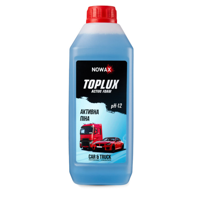 Активна піна Nowax Toplux Active Foam концентрат для безконтактної мийки 1л