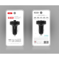 FM-трансмітер XO BCC01 Bluetooth+FM+MP3 чорний