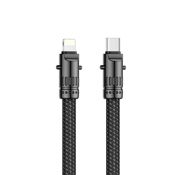 Кабель XO Lanyard Bullet Type-C to Lightning 27W 1,2м чорний