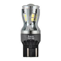 Автолампа Brevia PowerPro LED W21/5W 350Lm 14x2835SMD 12/24V CANbus, 2шт