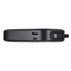 Повербанк (Power Bank) Brevia ePower 10000mAh PD20W CompactMini LCD чорний + кабель