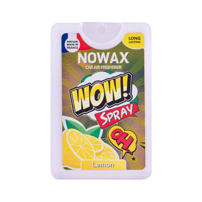 Ароматизатор повітря з розпилювачем Nowax Wow Spray 18мл Lemon