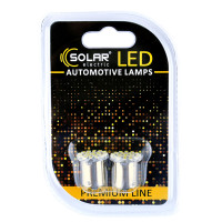 Автолампа Solar LED 12V G18.5 BA15s 22SMD white, 2шт