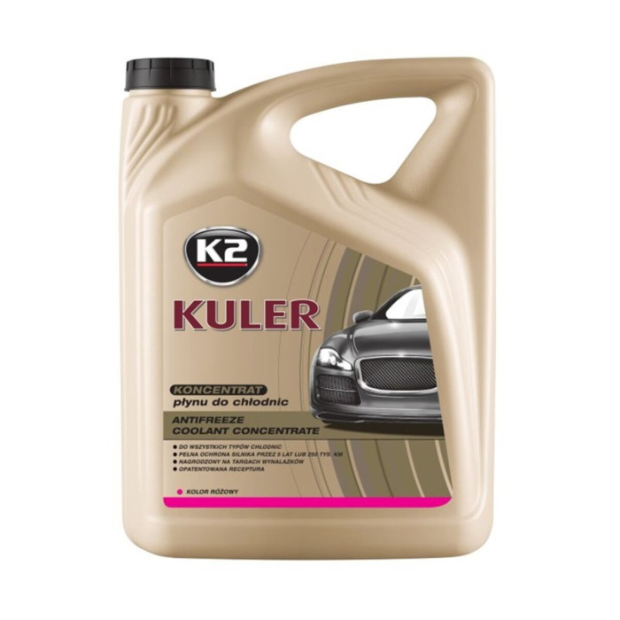 Антифриз K2 Kuler Long Life G13 рожевий концентрат 5л