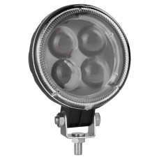 Фара світлодіодна Brevia Epistar 4D Spot 10-30V, 12W (4x3W), 880Lm, 1шт (10602RLX1)