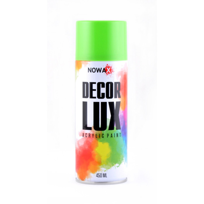 Фарба акрилова Nowax Spray Світло-зелений 450мл