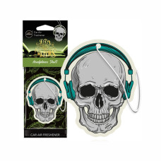 Ароматизатор Aroma Car Cellulose Dia De Los Muertos - Headphones Skull сухий