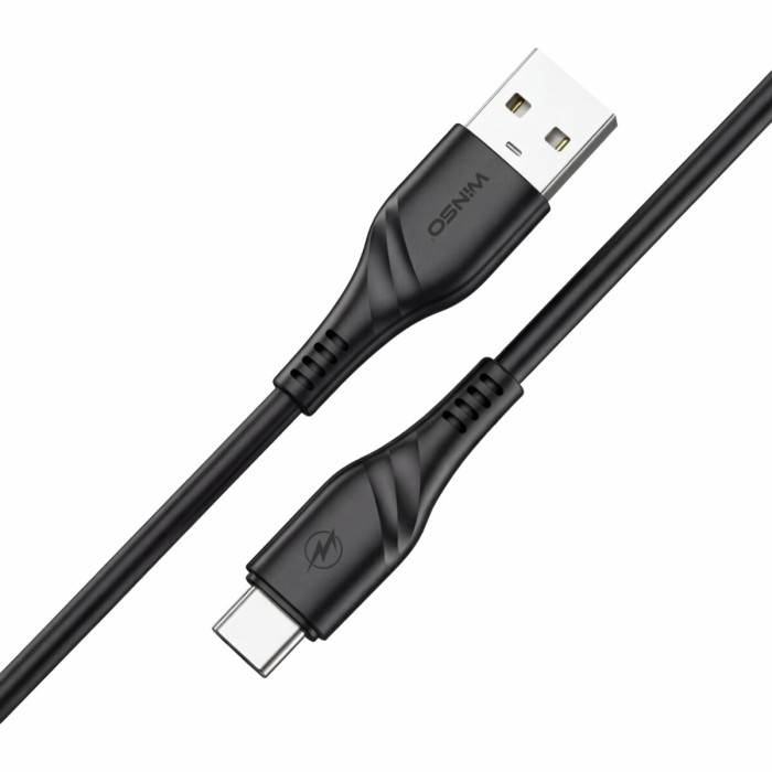 Кабель Winso Pro USB to Type-C PVC 1м чорний
