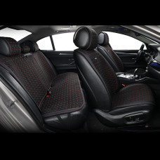 Комплект преміум накидок для сидінь Beltex Monte Carlo, black-red