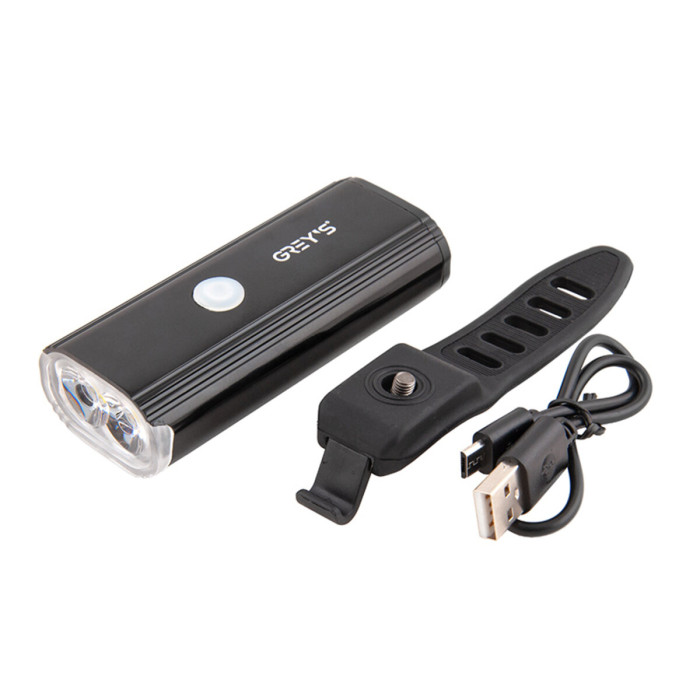 Ліхтарик на велосипед Grey's LED 2xCree XP-G 750lm 4000mAh microUSB