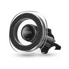 Тримач телефону автомобільний Brevia AirVent Ultra Сrystal MagRING на дефлектор, магнітний Magsafe