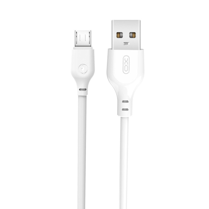 Кабель XO USB to Micro USB 2,1А 1м білий
