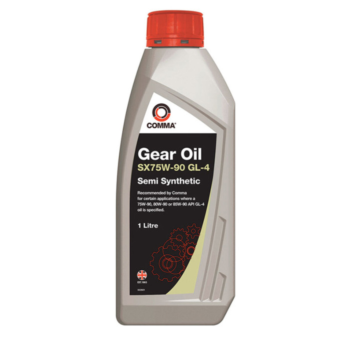 Трансмісійне масло Comma Gear Oil SX 75W-90 GL4 1л