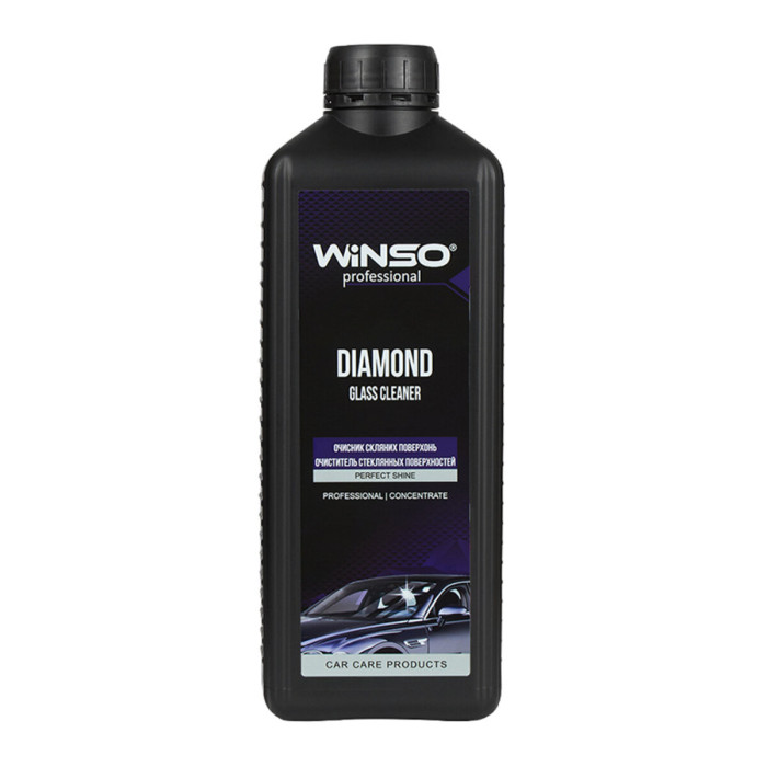 Очисник скляних і дзеркальних поверхонь автомобіля Winso Diamond Glass Cleaner 1л