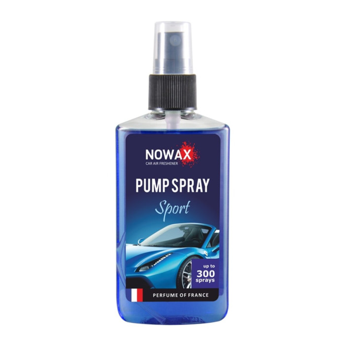 Ароматизатор Nowax Pump Spray Sport, 75ml з розпилювачем