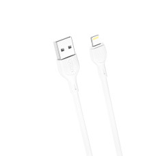 Кабель XO USB to Lightning 1м білий