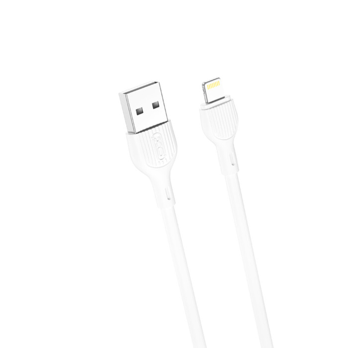 Кабель XO USB to Lightning 1м білий