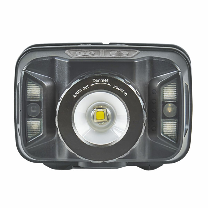 Ліхтар налобний Nord Camp 260Lm, 5W CREE XTE, 1800mAh, Zoom, з сенсором білий/червоний