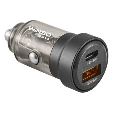 Автомобільний зарядний пристрій Winso Pro 45W 1xUSB-C+1xUSB-A