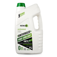 Антифриз Nowax Green G11 зелений готовий 5кг