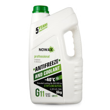 Антифриз Nowax Green G11 зелений готовий 5кг