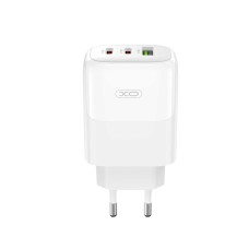Мережевий зарядний пристрій XO L139 1USB-A 45W+2USB-C 65W білий