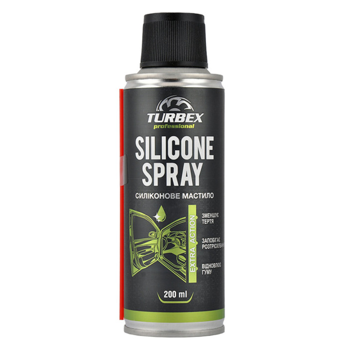 Змазка силіконова Turbex Silicone Spay 200мл