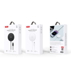 Бездротовий зарядний пристрій XO CX022 Magnetic Wireless Charger Type-C чорний