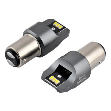 Автолампа Brevia Power LED P21/5W 330Lm 6x3020SMD 12/24V CANbus, 2шт