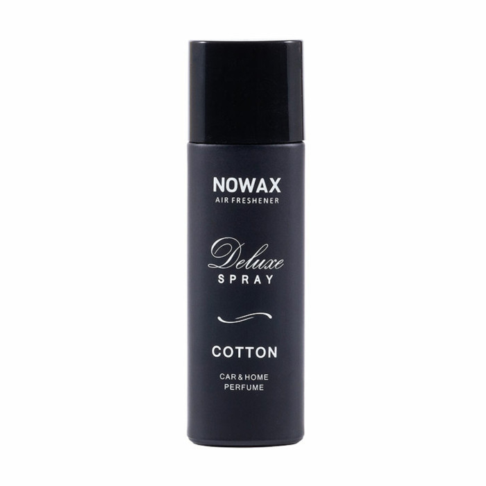Ароматизатор повітря з розпилювачем ТМ Nowax серія Deluxe Spray - Cotton, 50 ml