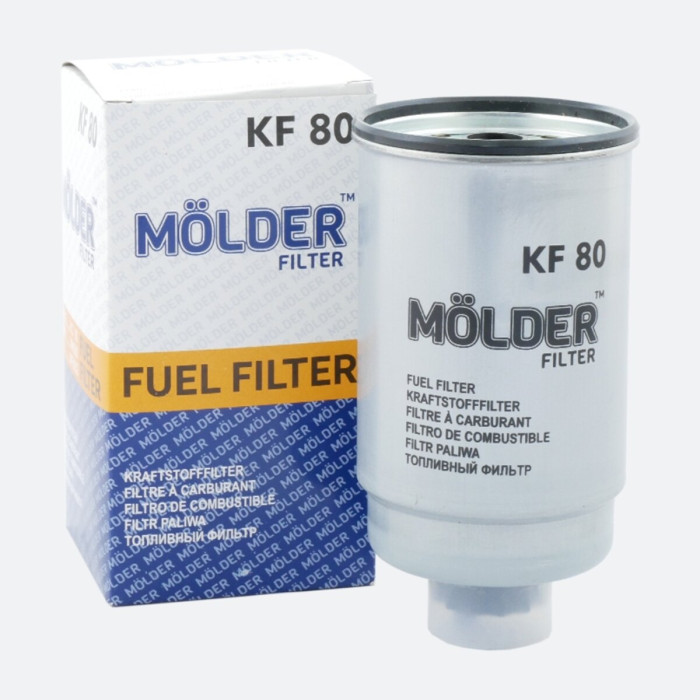 Фільтр паливний Molder Filter KF 80 (WF8052, KC90, WK880)