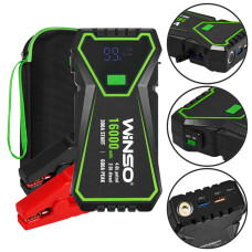 Пусковий пристрій Winso Jump Starter 300/600A 16000mAh